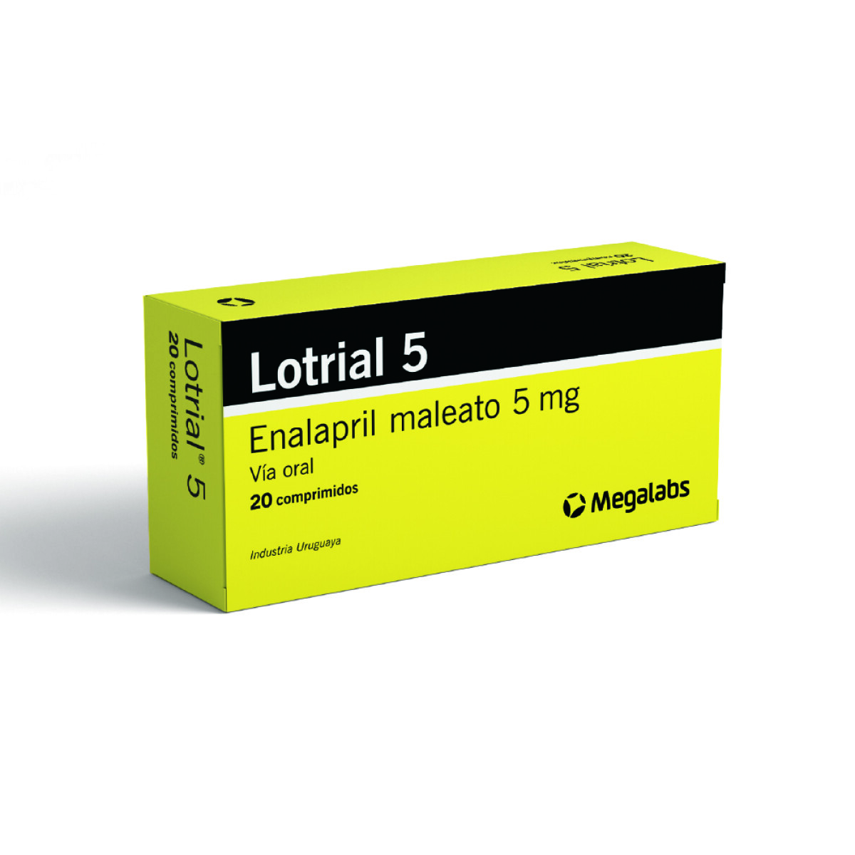 Lotrial 5 Mg 20 Comprimidos 
