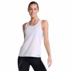 Bividi Running Aero Singlet Mujer White/silver Reflective