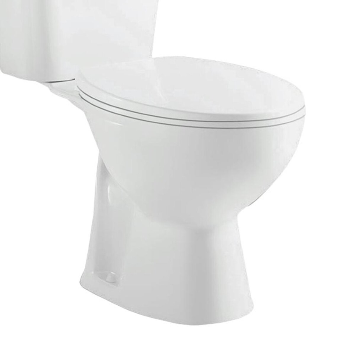 Inodoro Blanco Largo Modelo Viena 
