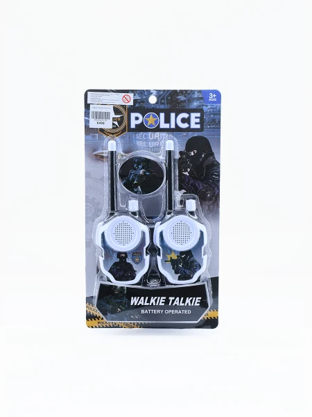 WALKIE TALKIE POLICE NEGRO