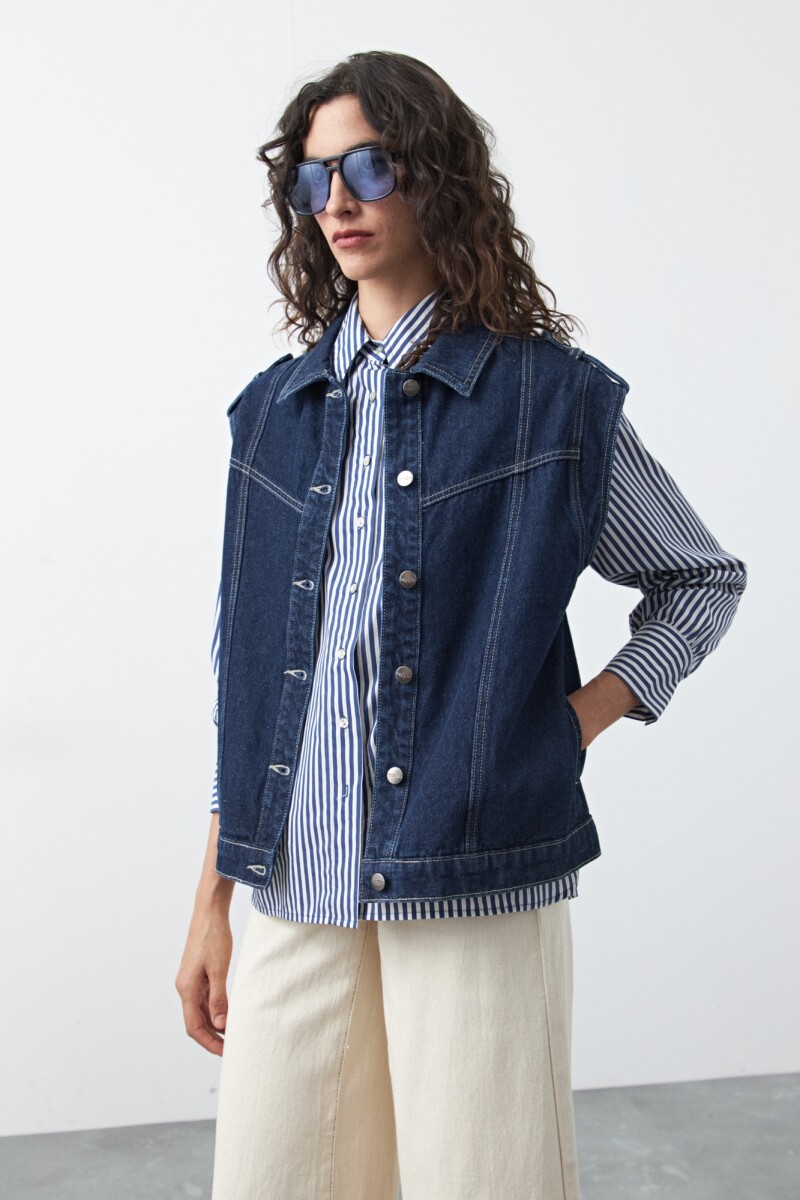 CHALECO ZUZIN Azul Oscuro