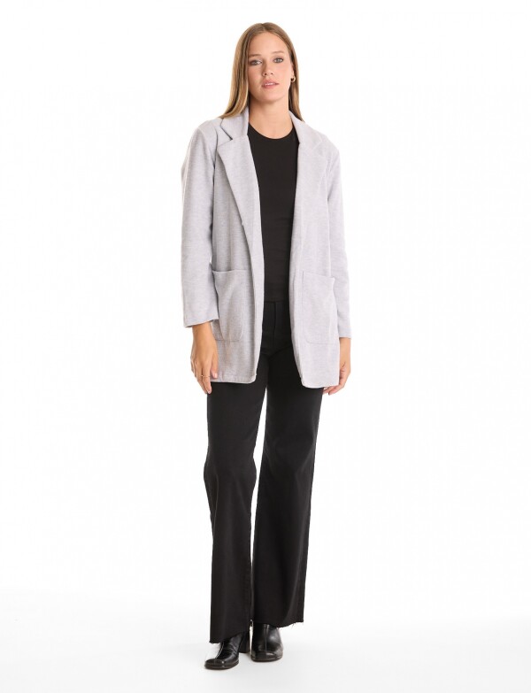Blazer Cozy GRIS
