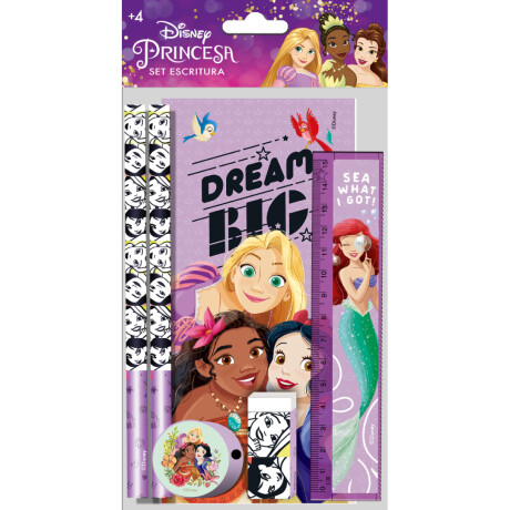 Set de úTiles Escolares Escritura Princesas Disney 001