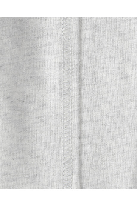 Pantalón deportivo de algodón, gris Sin color