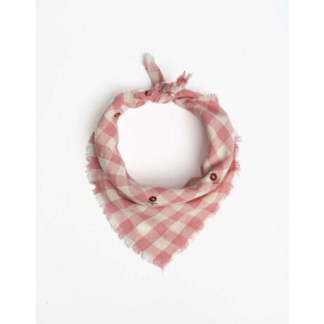 Pañuelos Raso Algodón Flores Combinacion Multicolor