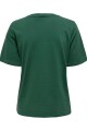 Polera New Básica Orgánica Hunter Green