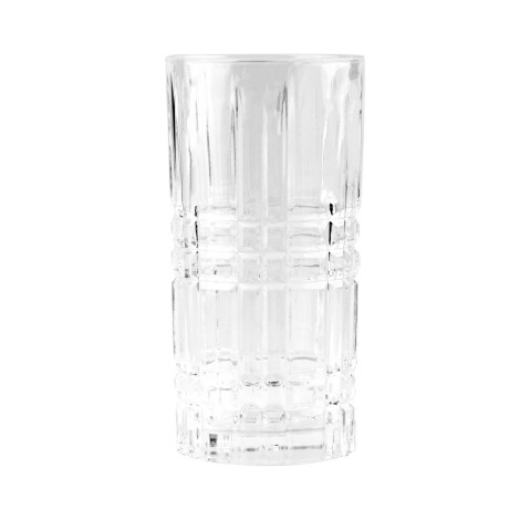 SET 6 PCS VASO TRANSPARENTE VIDRIO 1988-177