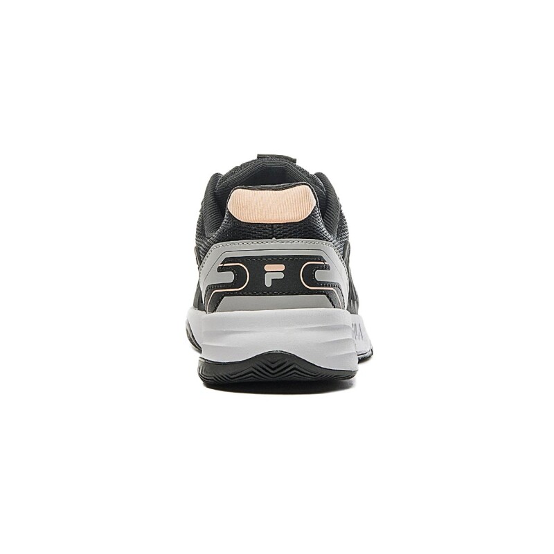 Championes De Tenis Mujer Fila Acer Negro-plata