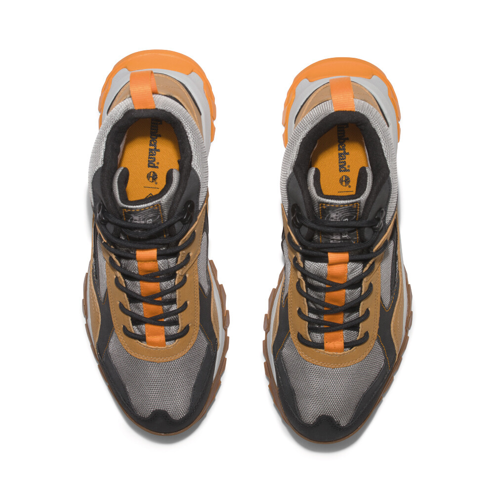 Botas Mid Lace Up Waterproof Hiking Hombre Wheat