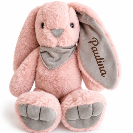 Peluche Nacimiento Conejito Personalizado rosado