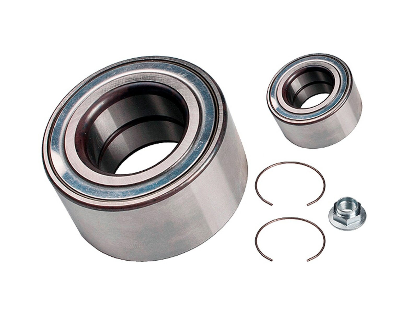 Rueda Del Rod Doble HileraHyundai I20 Kia Rio/Soluto 13-25 int.Ø38x ext.Ø72x37 