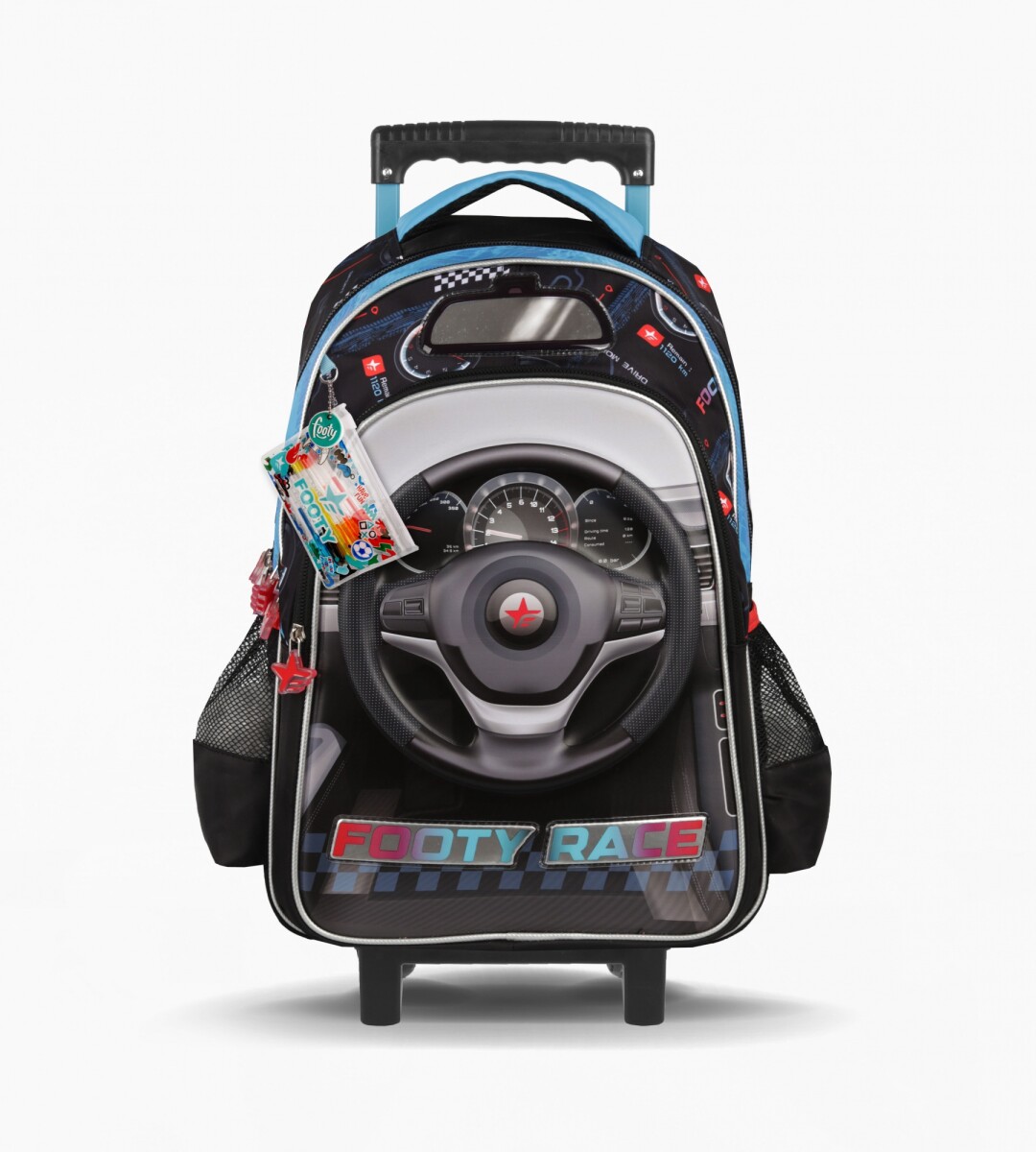 MOCHILA FOOTY AUTO 18" - AZUL 