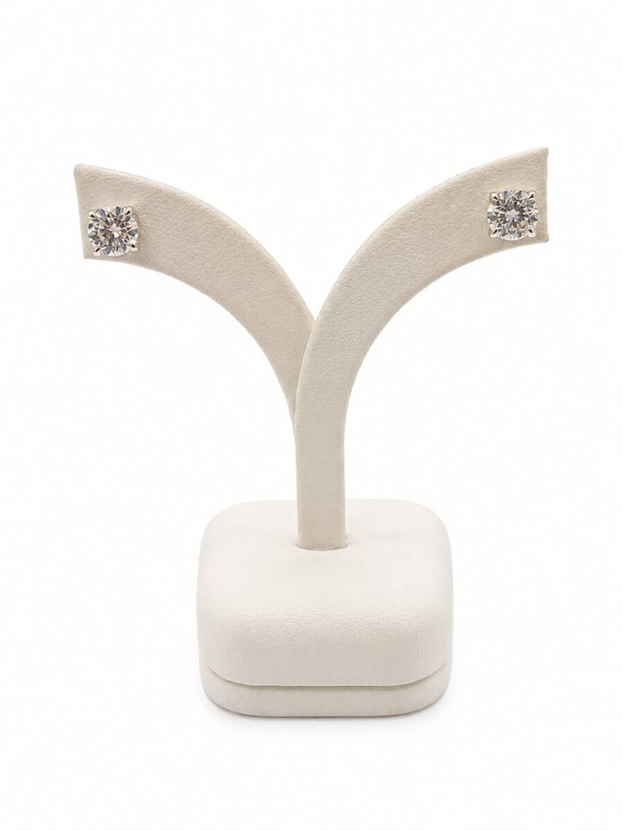 Caravanas con zirconia 