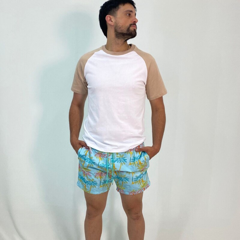 Short de baño Dante Palm