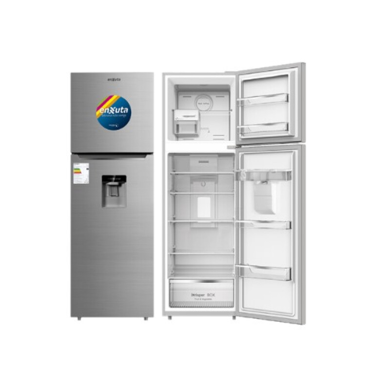 REFRIGERADOR FRÍO SECO 248 LTRS ENXUTA INOX CON DISPENSADOR REFRIGERADOR FRÍO SECO 248 LTRS ENXUTA INOX CON DISPENSADOR