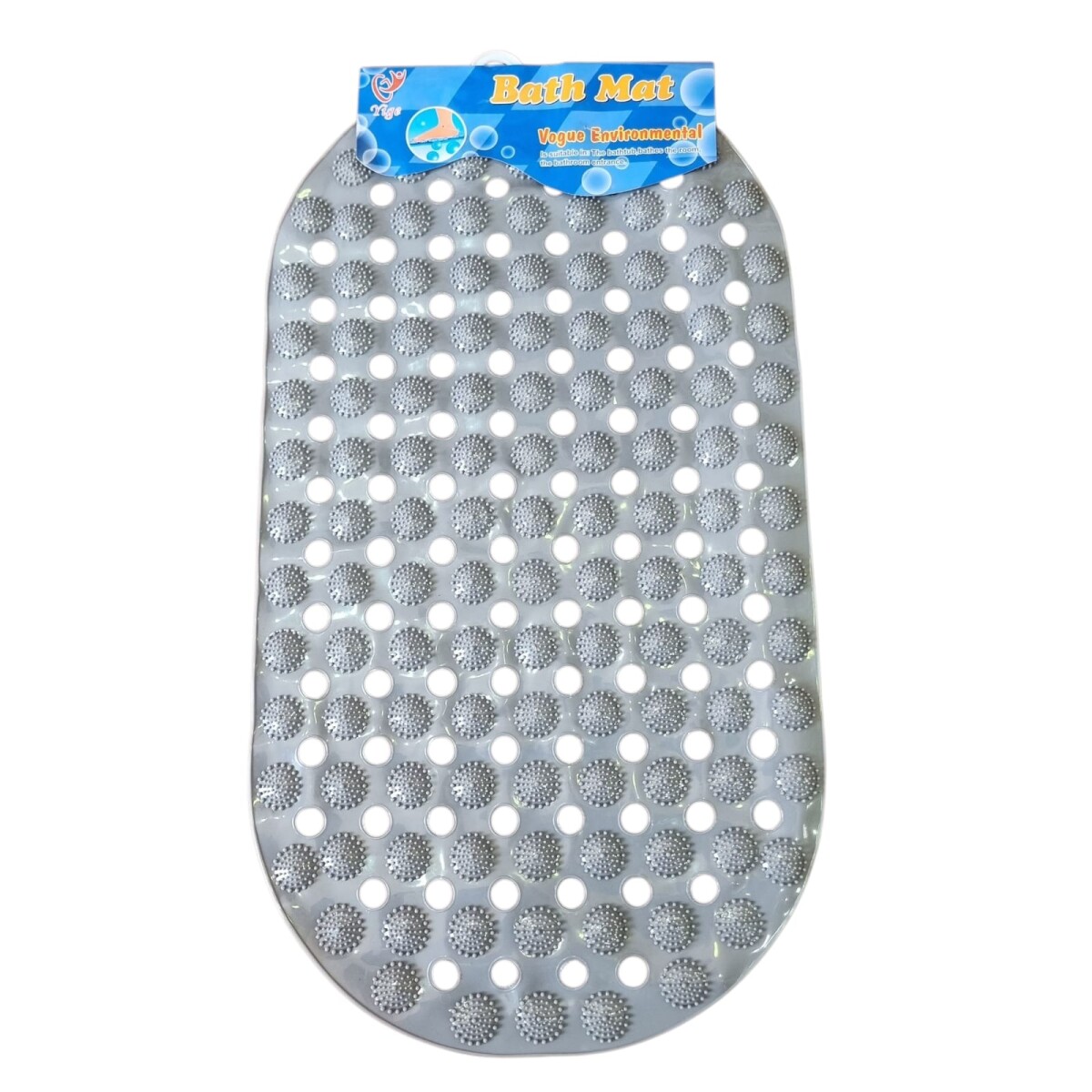 Alfombra antideslizante para baño 69 x 39 cm - Varios colores