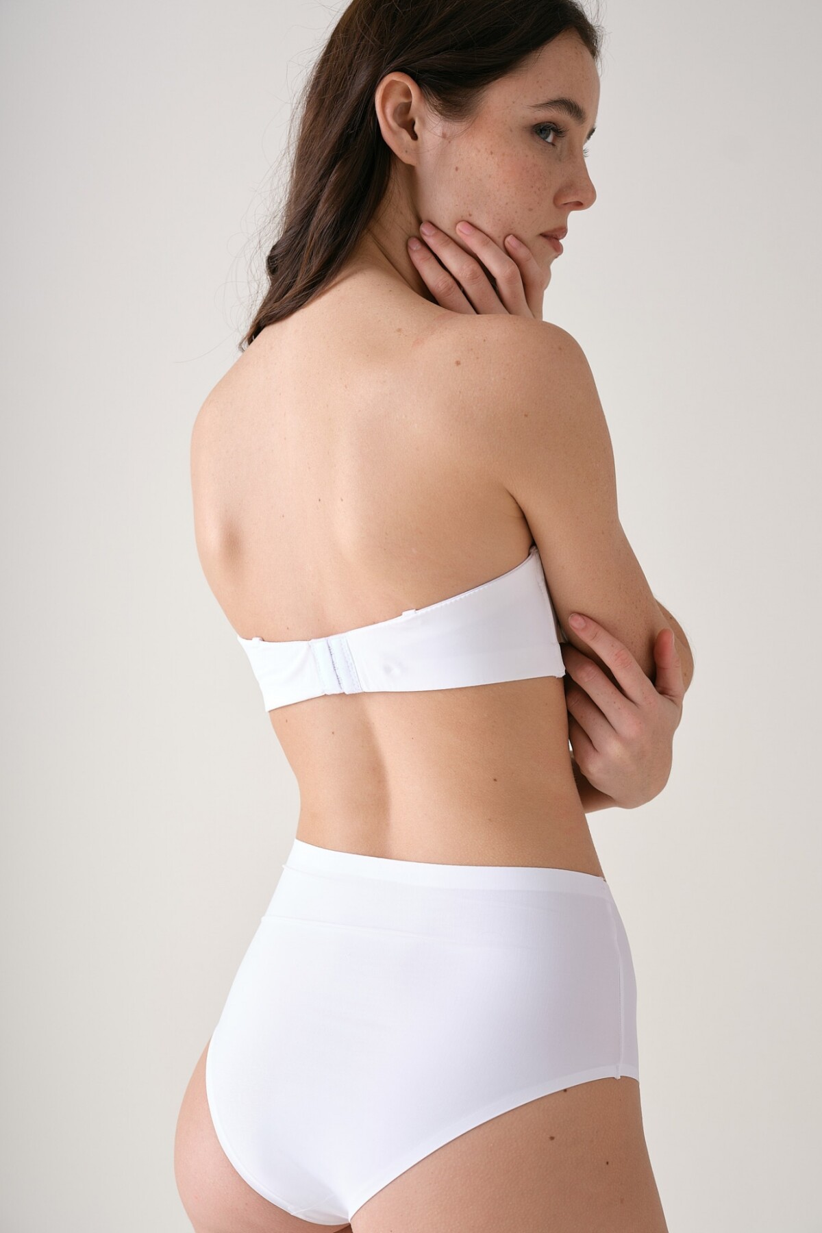 Strapless Invisible Blanco