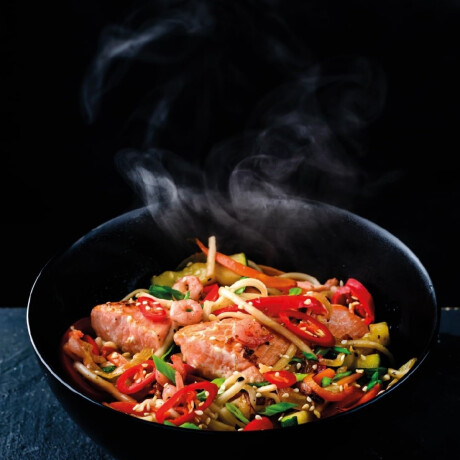 Wok de Acero Antiadherente 28 cm Wok de Acero Antiadherente 28 cm