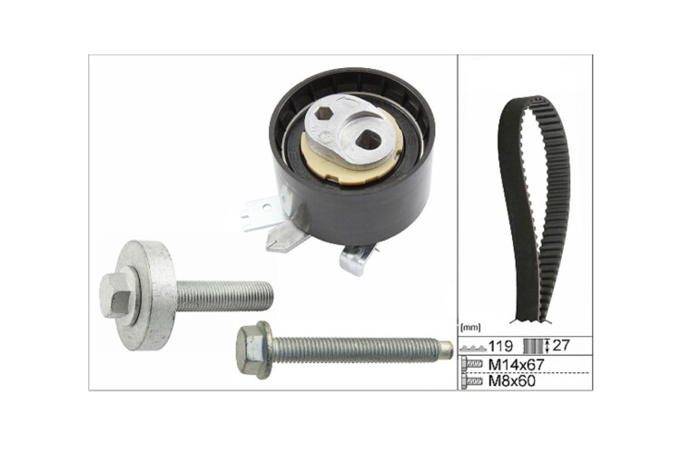 Kit Distr S/Bomba Agua Renault Logan 22-25 Kit Distr S/Bomba Agua Renault Logan 22-25