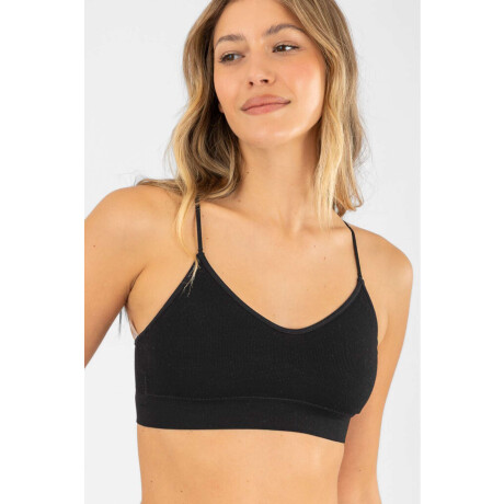 Soutien bretel tirita loto Negro