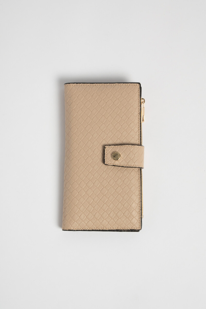 Billetera - Beige 