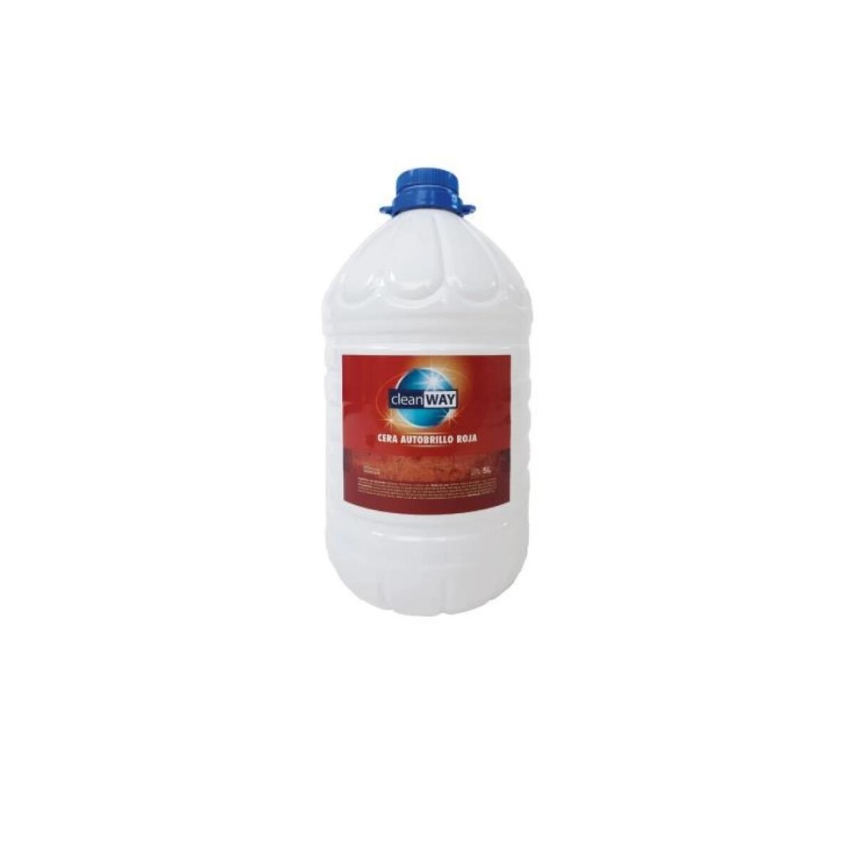 CERA AUTOBRILLO ROJA, 5LT 