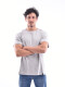 REMERA NAUPLIA GRIS MELANGE M