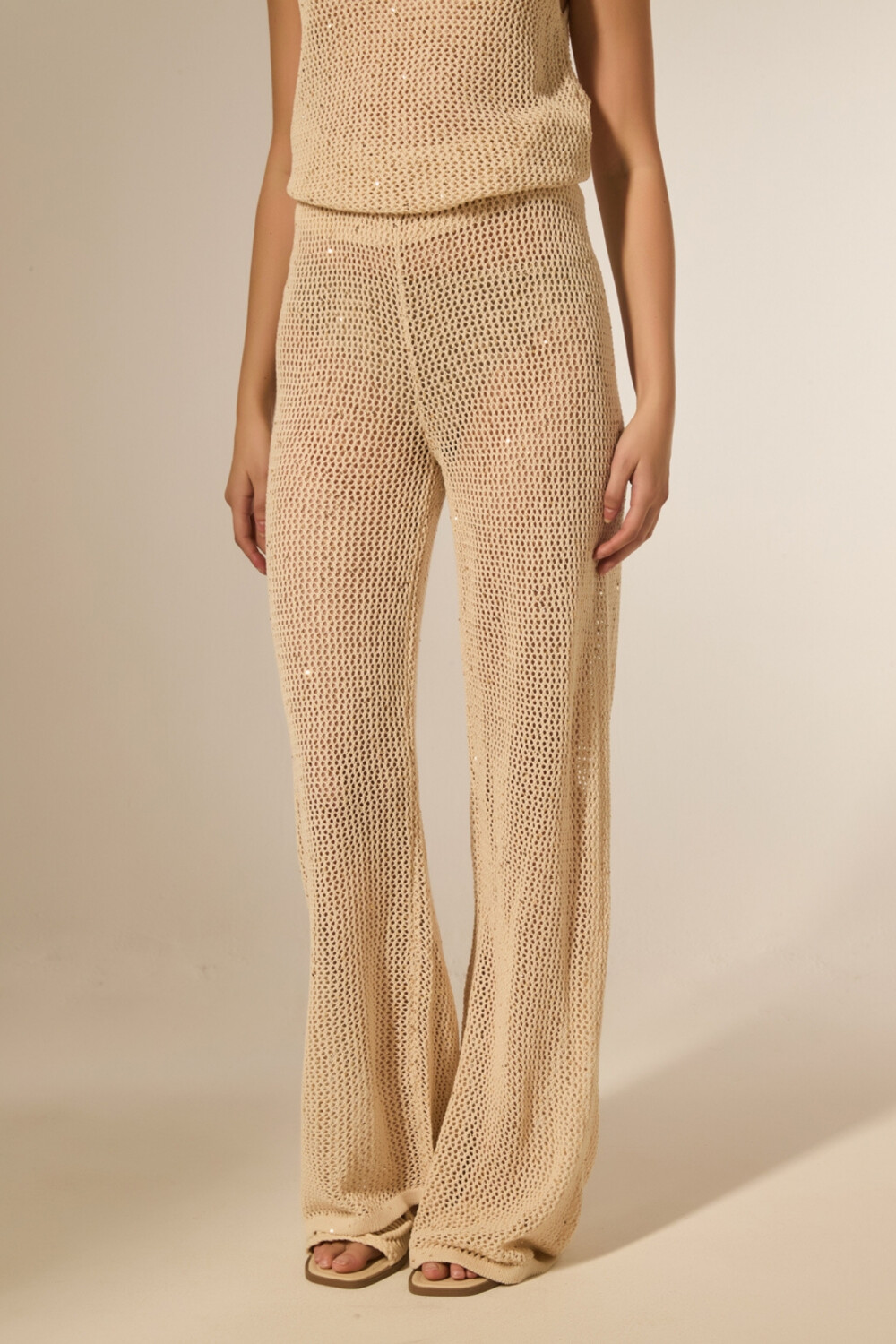 Pantalon Tejune Dorado