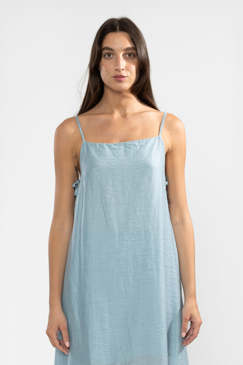 ABBY DRESS Aqua