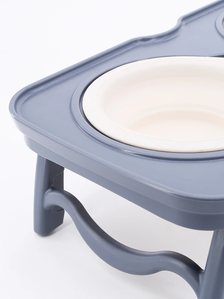PLATO DOBLE SILICONA PLEGABLE BEIGE