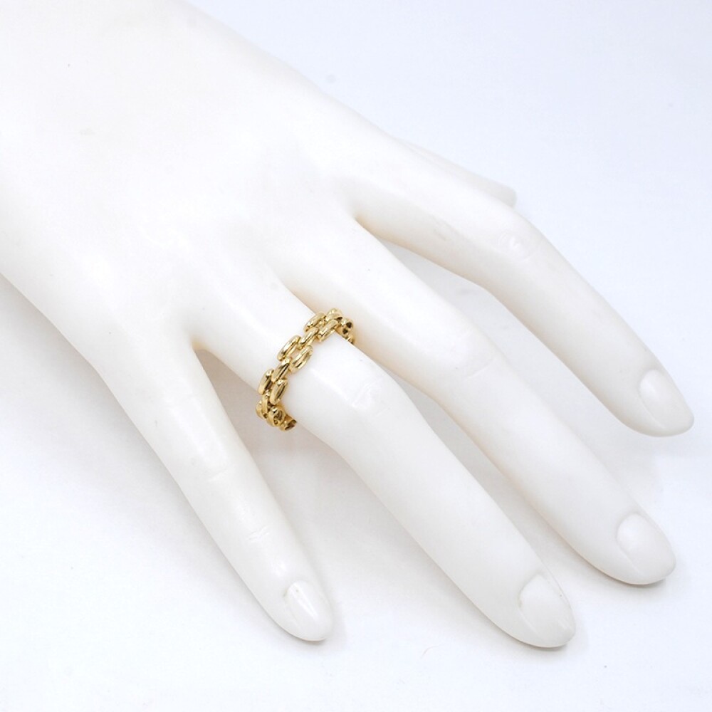 Anillo en oro 18k tipo panther 3 hilos Anillo en oro 18k tipo panther 3 hilos