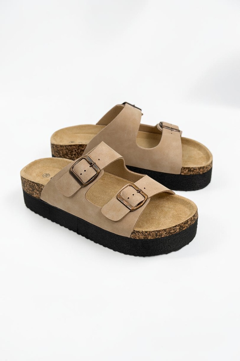 Sandalia Savanna Beige