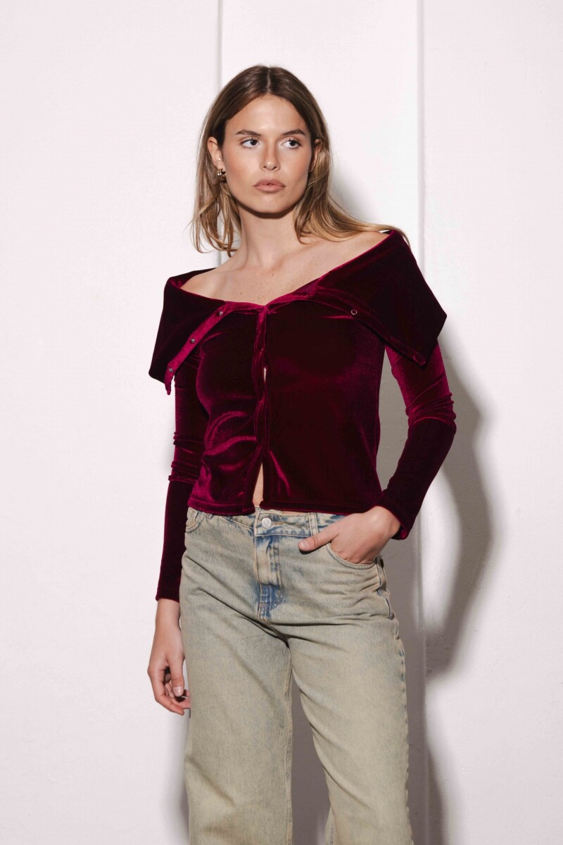 Remera Viena Bordo