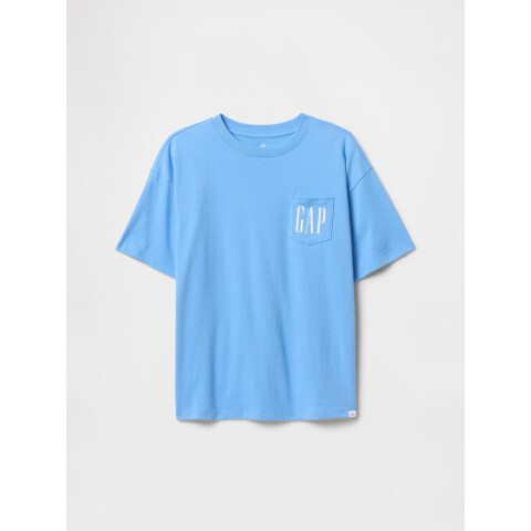 JPN SS 80S LOGO TEE UNION BLUE 2