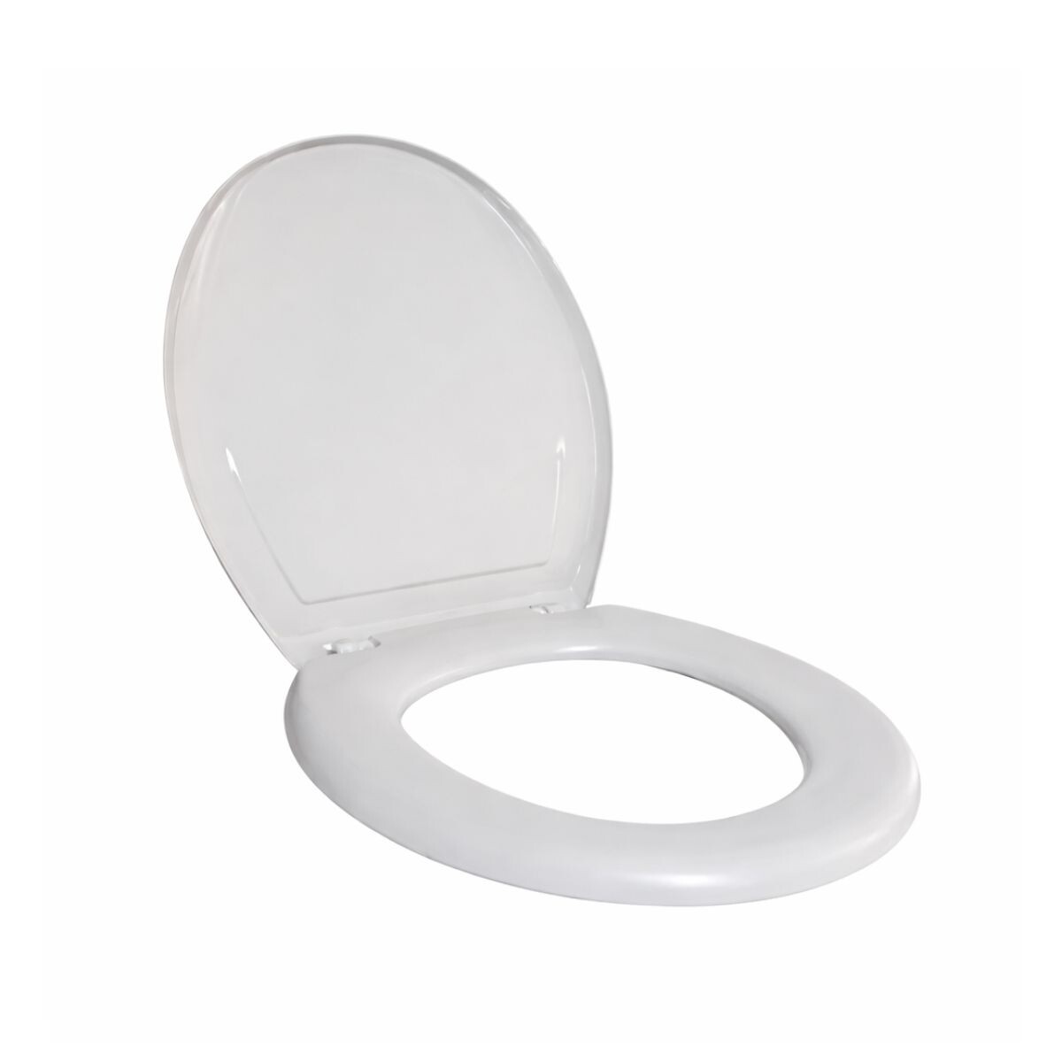 Tapa Inodoro Oval Plástica Gris 