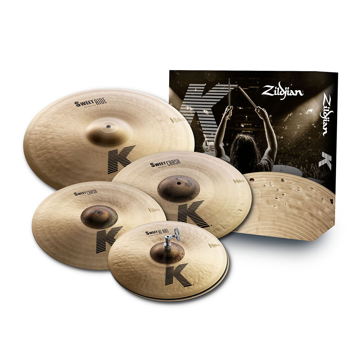 Pack Platillo Zildjian K Sweet 15/17/19/21 