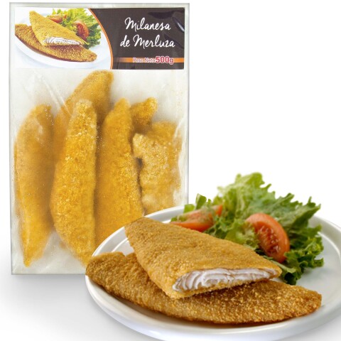 Milanesas de Merluza 500g Milanesas de Merluza 500g