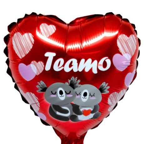 Globo Helio Te amo koalas Globo Helio Te amo koalas