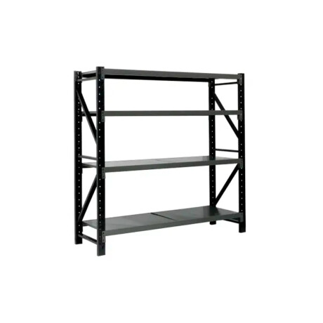 Estanteria Metalica Reforzada Sin Tornillos Negro 200X200X60cm Estanteria Metalica Reforzada Negro 200X200X60cm