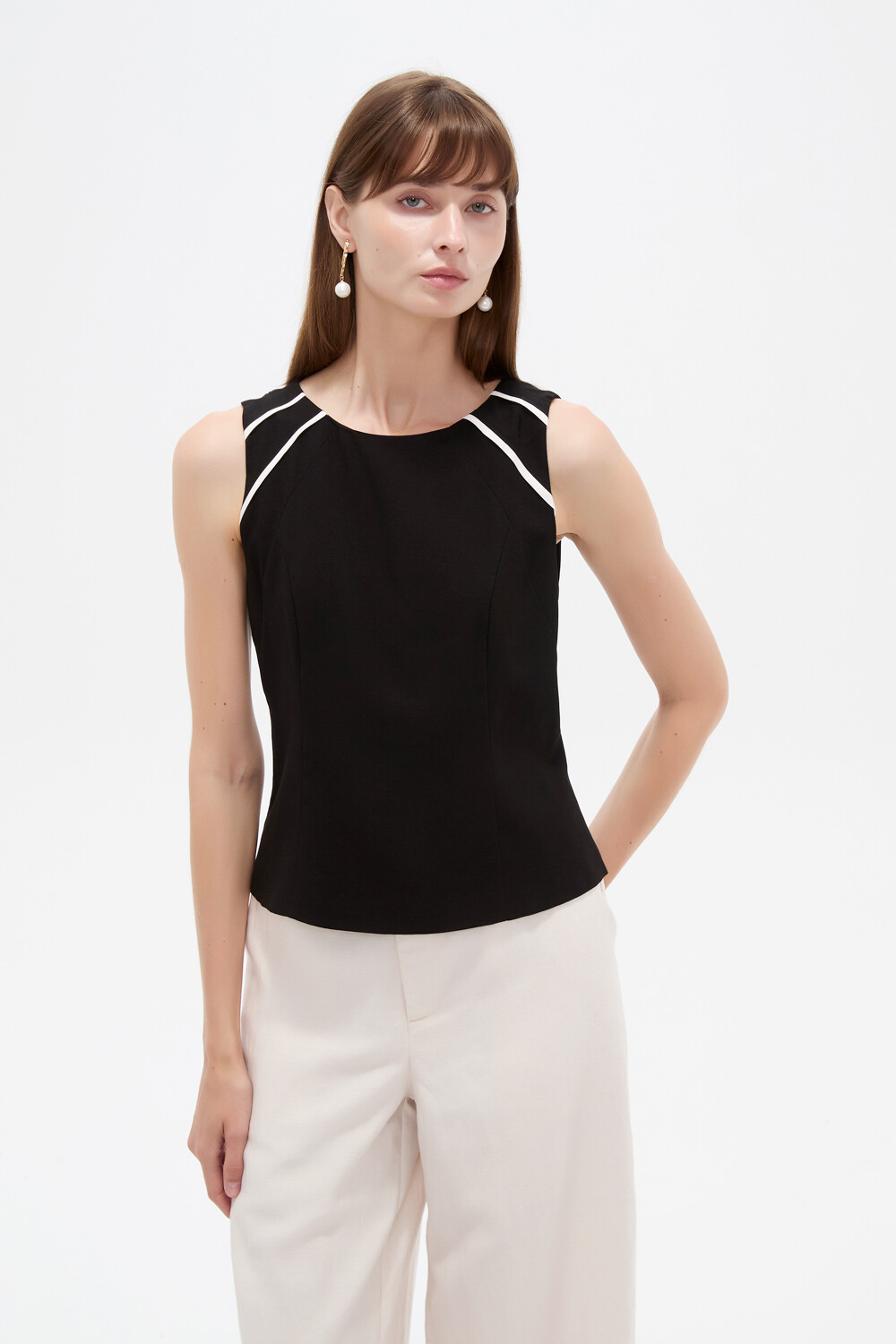 Musculosa Yelran Negro
