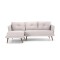 Sofá Con Chaise - Triunfo - 3 Cuerpos Beige - Derecho
