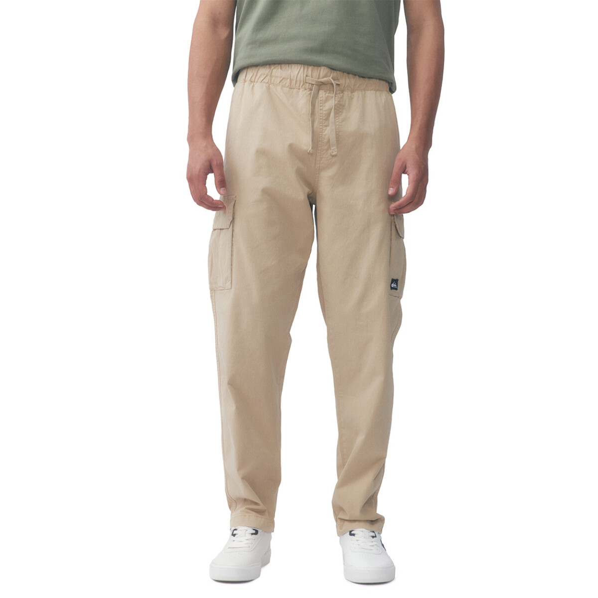 Quiksilver Pantalón Cargo Hombre - Beige Claro - Beige claro 