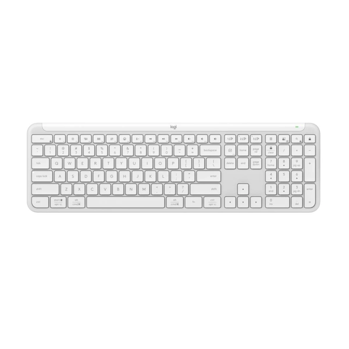 Teclado Inalámbrico LOGITECH K950 Signature Slim - Blanco 