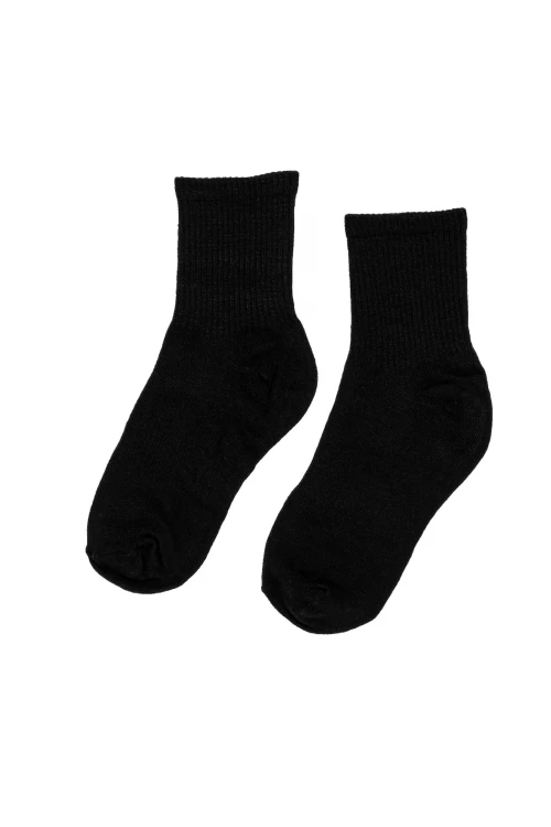 Medias Rib Negro