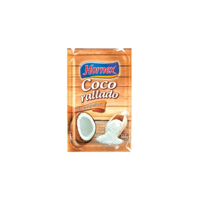 Coco rallado Hornex 100g Coco Rallado Hornex 100 Grs
