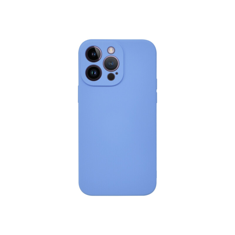 Protector iPhone 14 Pro Max engomado color celeste Protector Iphone 14 Pro Max Engomado Color Celeste