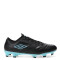 Championes de Fútbol Hombre Umbro Speed HG Negro - Celeste