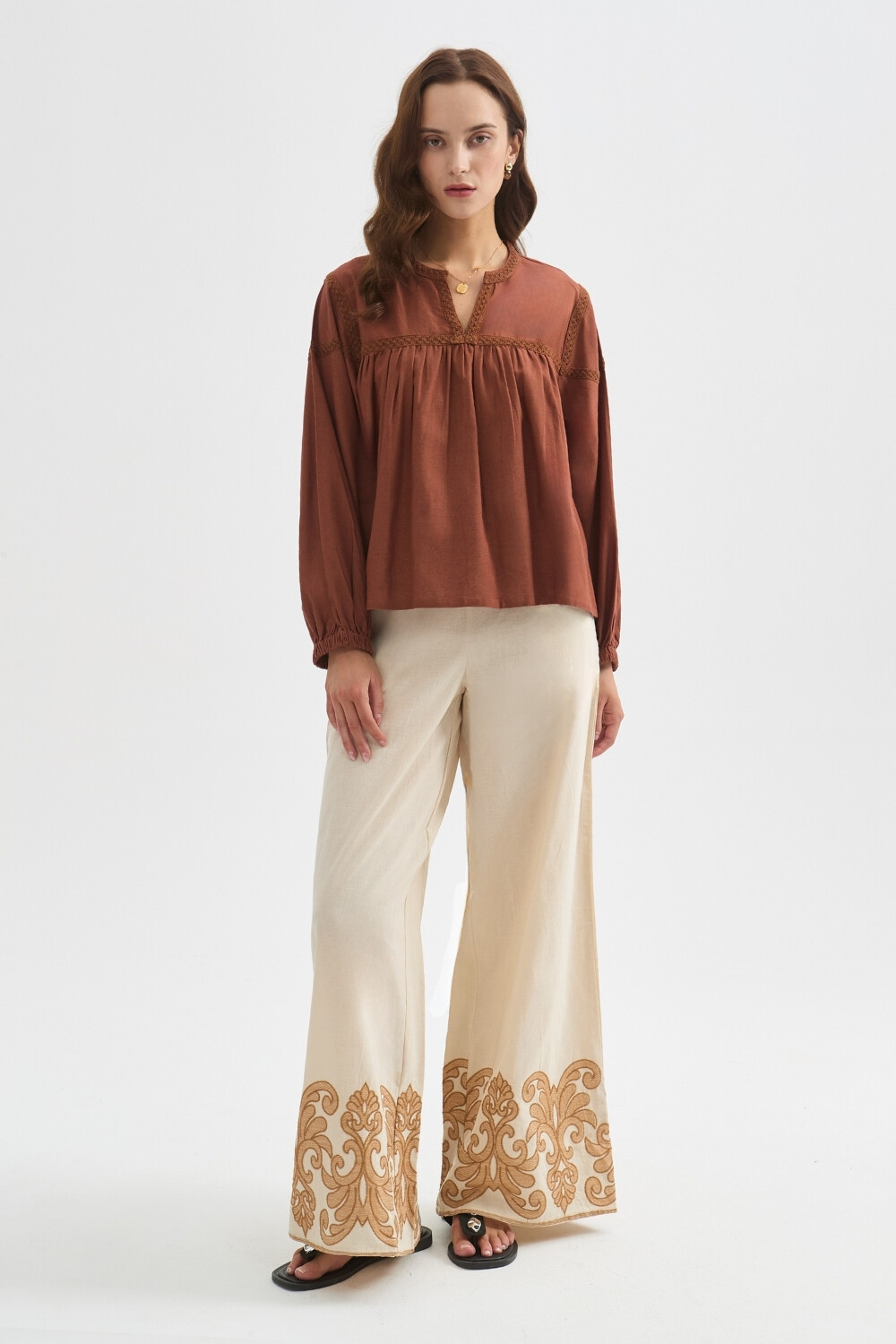 Blusa Xirla Canela