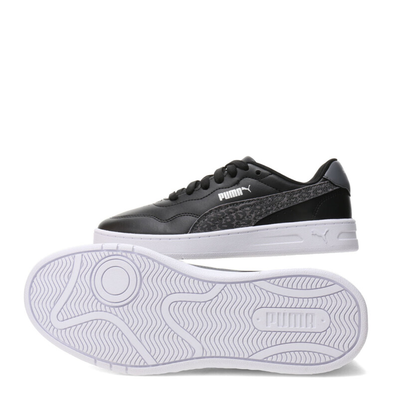 Championes de Mujer Puma Court Lally Feline Negro - Tigre