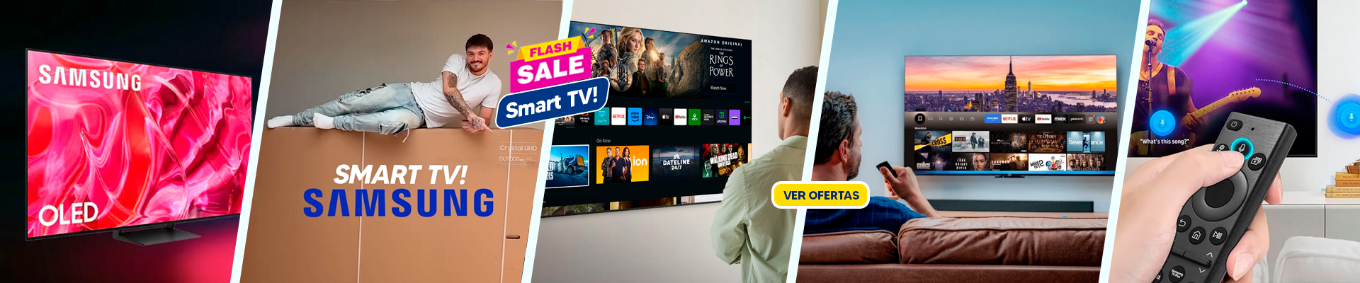 ¡Ofertas en Smart TV Samsung!